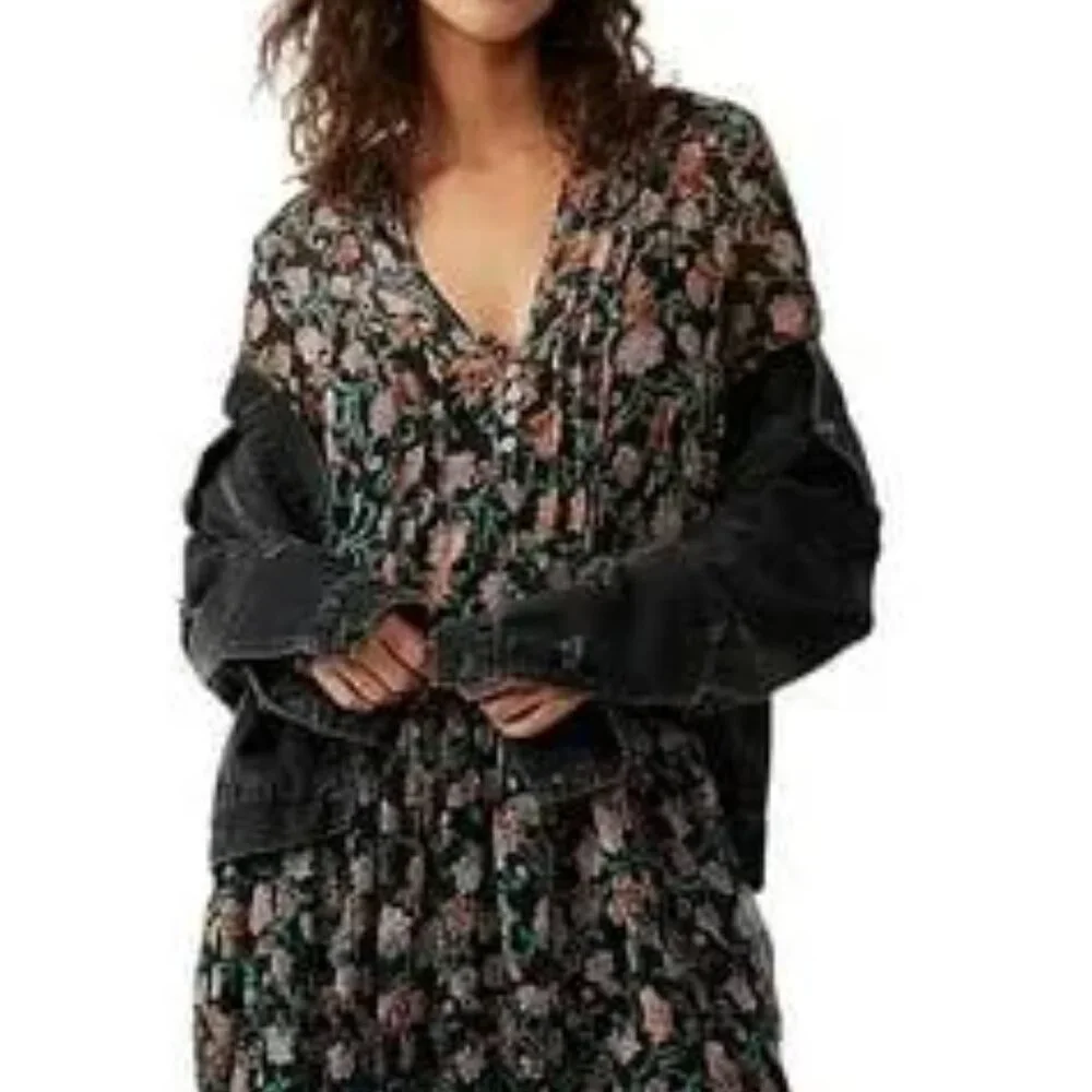 028 Free People See It Through Dress NWOT Size XS